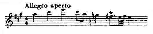 莫扎特 A大调第五小提琴协奏曲