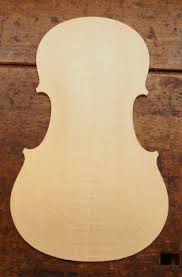 小提琴面板制作之画形锯切