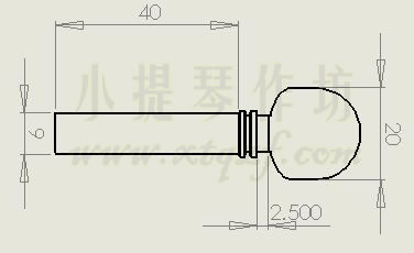 提琴弦轴的制作标准